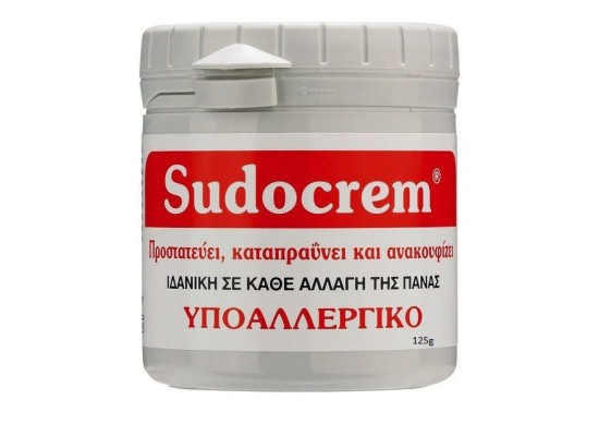 Sudocrem Καταπραϋντική Κρέμα Κατά του Συγκάματος 125gr