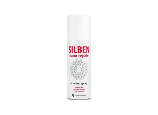 Silben Nano Powder Σπρέι για Επούλωση & Εγκαύματα 125ml