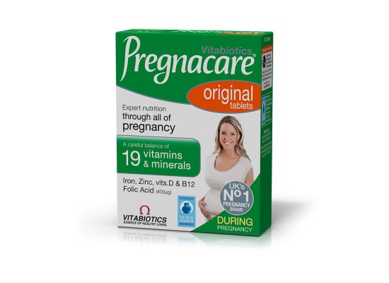 VITABIOTICS Pregnacare Original Συμπλήρωμα Διατροφής για την Εγκυμοσύνη 30 ταμπλέτες