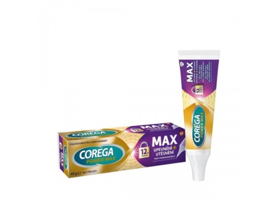 COREGA Max & Seal Στερεωτική Κρέμα για Τεχνητή Οδοντοστοιχία 40gr