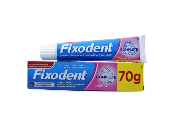 Fixodent Original Pro Complete Στερεωτική Κρέμα για Τεχνητή Οδοντοστοιχία 70g