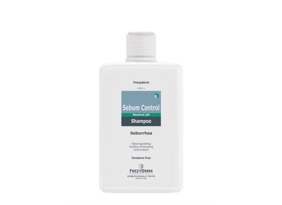 FREZYDERM Sebum Control Shampoo Σαμπουάν κατά της Λιπαρότητας 200ml