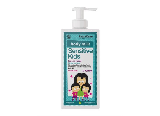 Frezyderm Body Milk Sensitive Kids  Παιδικό Ενυδατικό Γαλάκτωμα  για Πρόσωπο και Σώμα 200ml