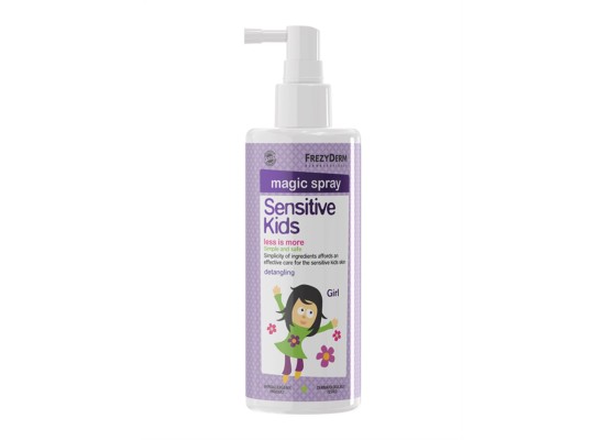 FREZYDERM Sensitive Kids Magic Spray Παιδική Μαλακτική Λοσιόν για τα Μαλλι΄α 150ml