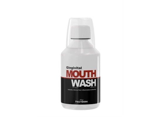 Frezyderm Gingivital Mouthwash Στοματικό Διάλυμα για την Ουλίτιδα κατα της Κακοσμίας 250ml