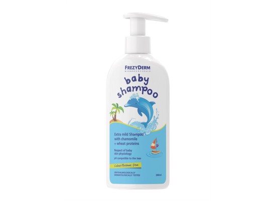 FREZYDERM Baby Shampoo Απαλό Βρεφικό Σαμπουάν, 300ml