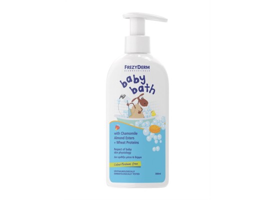 Frezyderm Baby Bath Απαλό Βρεφικό Αφρόλουτρο 300ml