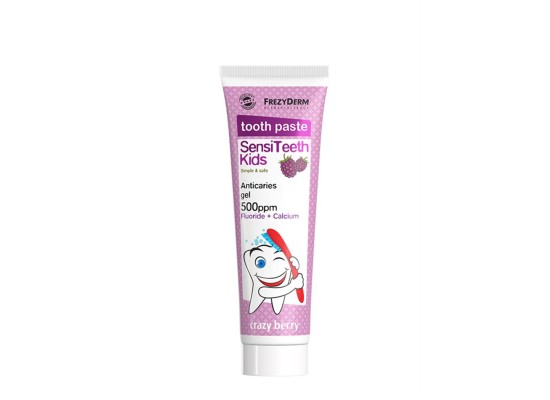 FREZYDERM SensiTeeth Kids Toothpaste 500ppm Παιδική Οδοντόκρεμα 50ml