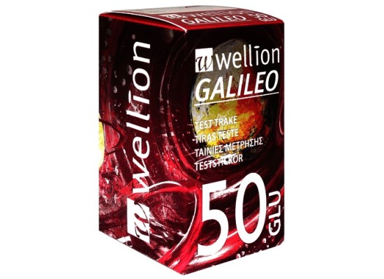 Wellion Galileo Ταινίες Μέτρησης Σακχάρου 50 ταινίες