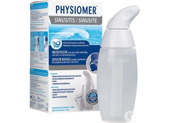 PHYSIOMER Nasal Wash System Σύστημα Ρινικών Πλύσεων 1 Συσκευή & 6 φακελάκια