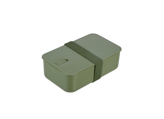 Estia Home Art Lunch Box Dark Green Δοχείο Φαγητού σε Λαδί Χρώμα 1lt