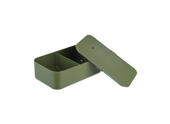 Estia Home Art Lunch Box Dark Green Δοχείο Φαγητού σε Λαδί Χρώμα 1lt