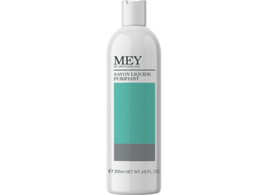 Mey Savon Liquide Purifiant Υγρό Σαπούνι Καθαρισμού Προσώπου για Λιπαρές Επιδερμίδες 200ml