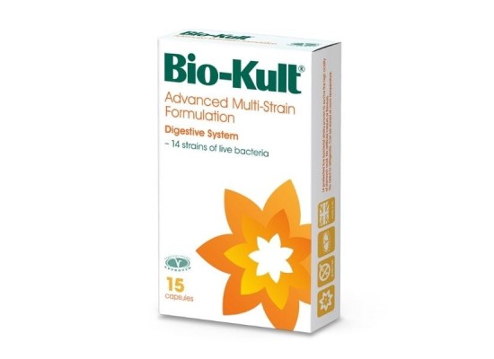 BIO-KULT Advnaced Multi-Strain Προβιοτικά για το γαστρεντερικό σύστημα 15 κάψουλες