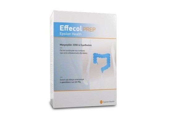 Epsilon Health Effecol Prep για την Εκκένωση του Εντέρου πριν από Εξετάσεις 4 φακελίσκοι