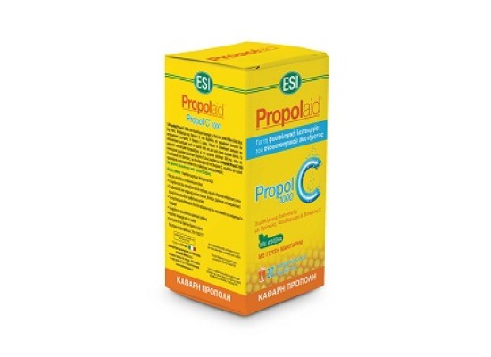 Esi Propolaid Propol 1000 C Συμπλήρωμα Διατροφής Βιταμίνης C & Πρόπολης  20 eff tabs