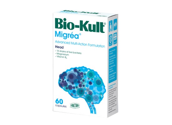 BIO-KULT Migrea Προηγμένη Φόρμουλα 14 Προβιοτικών Στελεχών για Ομαλή Λειτουργία των Νεύρων του Εγκεφάλου 60 κάψουλες
