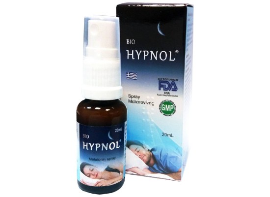 MEDICHROM  Hypnol Spray  Σπρέι με Μελατονίνη & Βιταμίνες Β για την Αντιμετώπιση της Αϋπνίας 20ml