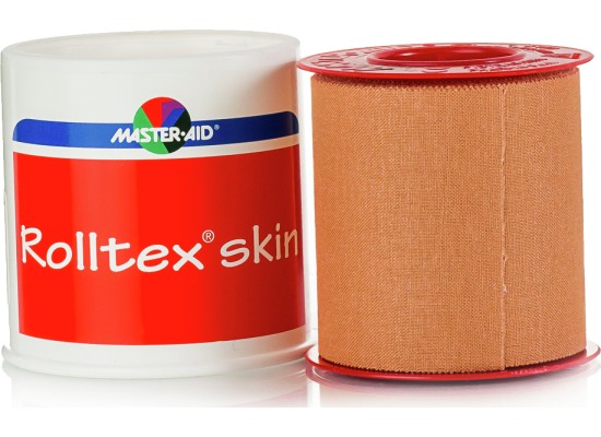 MASTER AID Rolltex  Επιδεσμική Ταινία Στερέωσης από Ύφασμα 5cmx5m