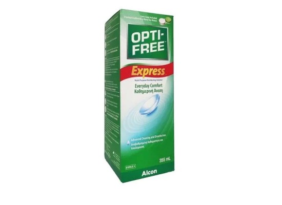 ALCON  Opti-Free Express Υγρό Φακών Επαφής 355ml