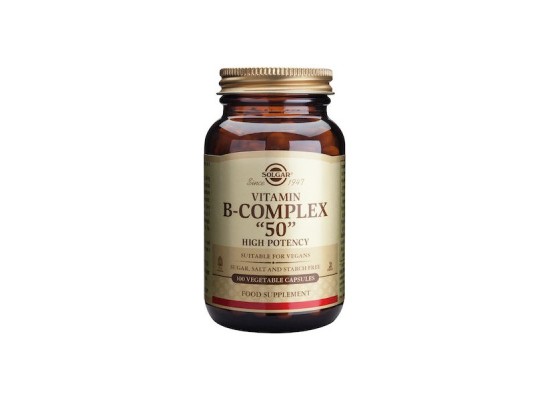 SOLGAR Formula B-Complex 50 Βιταμίνες Συμπλέγματος B 50 κάψουλες