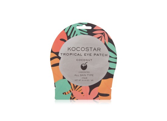 Kocostar Tropical Eye Patch Coconut Επιθέματα Υδρογέλης για Ενυδάτωση των Ματιών 1Ζεύγος