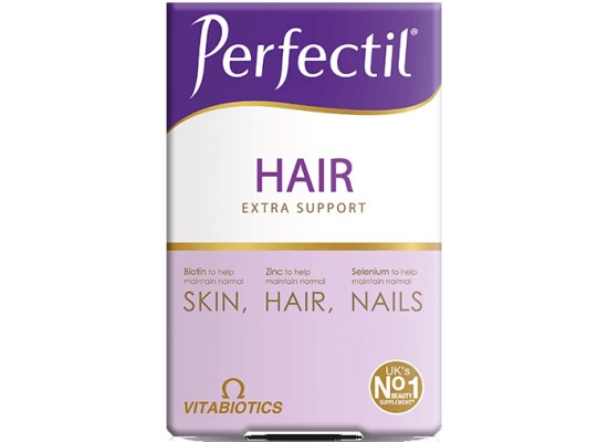 VITABIOTICS Perfectil Hair Extra Support Συμπλήρωμα Διατροφής για την Καλή Υγεία των Μαλλιών 60 κάψουλες