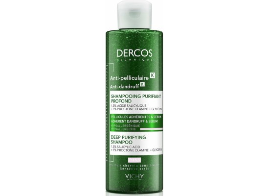 VICHY Dercos Anti-Dandruff Deep Purifying Shampoo Σαμπουάν Κατά της Πιτυρίδας 250ml