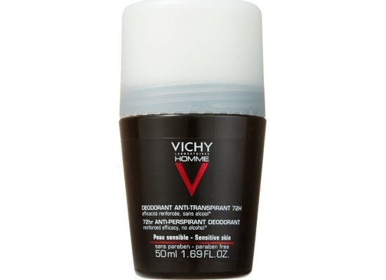 VICHY Homme Ανδρικό Αποσμητικό 72h σε Roll-On 50ml