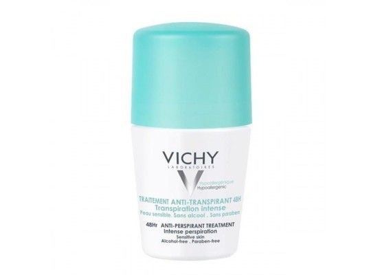 VICHY Deodorant AntiTranspirant Roll-on 48h Αποσμητικό για Έντονη Εφίδρωση 50ml
