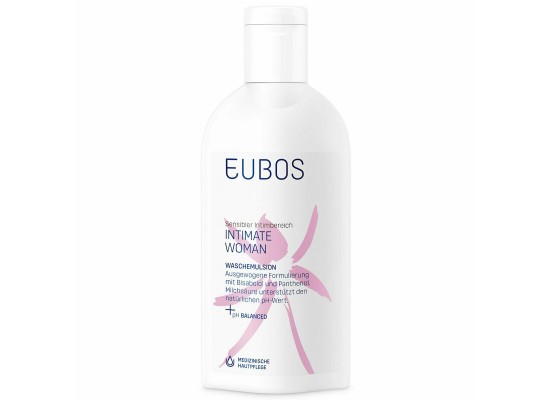 EUBOS Intimate Woman Washing Emulsion Υγρό Καθαρισμού της Ευαίσθητης Περιοχής 200ml