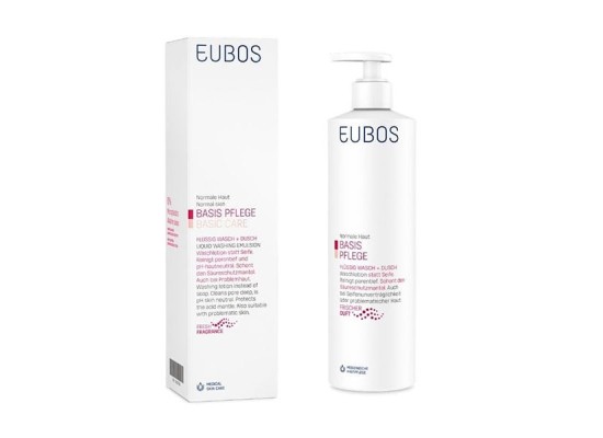 EUBOS Liquid Washing Emulsion Red Υγρό Καθαρισμού Προσώπου και Σώματος 400ml