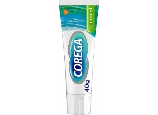 COREGA Ultra Fresh Στερεωτική Κρέμα Τεχνητής Οδοντοστοιχίας 40gr