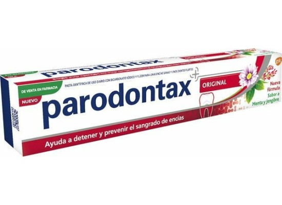 PARODONTAX Original για Ούλα που Αιμορραγούν Με Γεύση Μέντα και Τζίντζερ 75ml