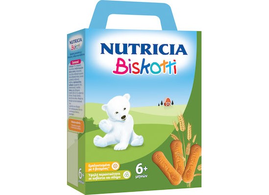 Nutricia Biskotti Μπισκότα για 6+ Μηνών 180gr
